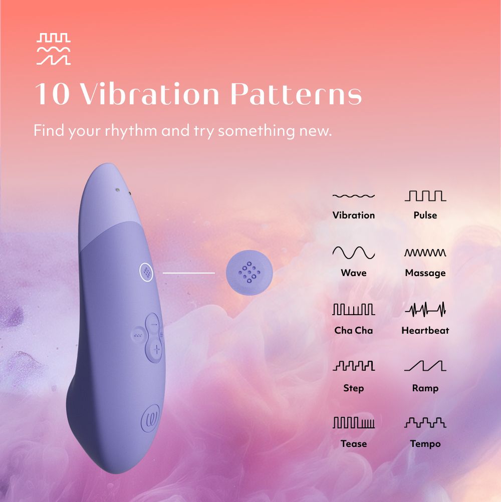Womanizer Enhance Pleasure Air Clitoral Vibrator - - Clit Ticklers and Pulsators