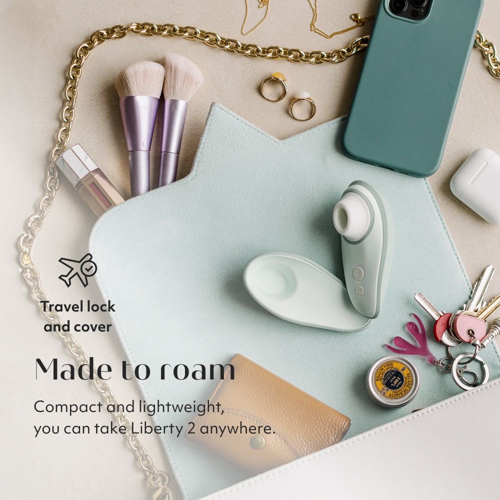 Womanizer Liberty 2 Pleasure Air Clitoral Massager - - Clit Ticklers and Pulsators