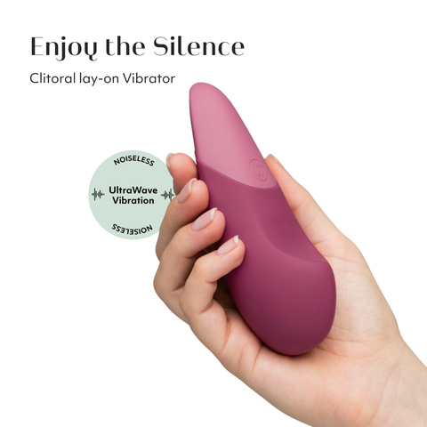 Womanizer Vibe 10 Functions Noiseless Clit Vibrator - Clit Ticklers and Pulsators
