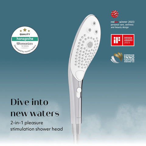 Womanizer Wave Waterproof Clitoral Stimulator - Clit Ticklers and Pulsators
