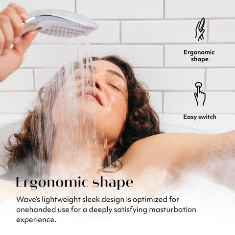 Womanizer Wave Waterproof Clitoral Stimulator - Clit Ticklers and Pulsators