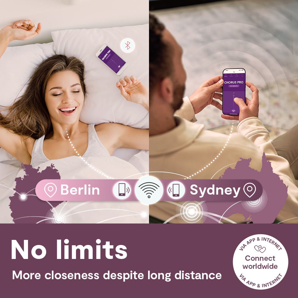 Chorus Pro Multi Functions Couples Vibrators - - Sex Toys For Couples