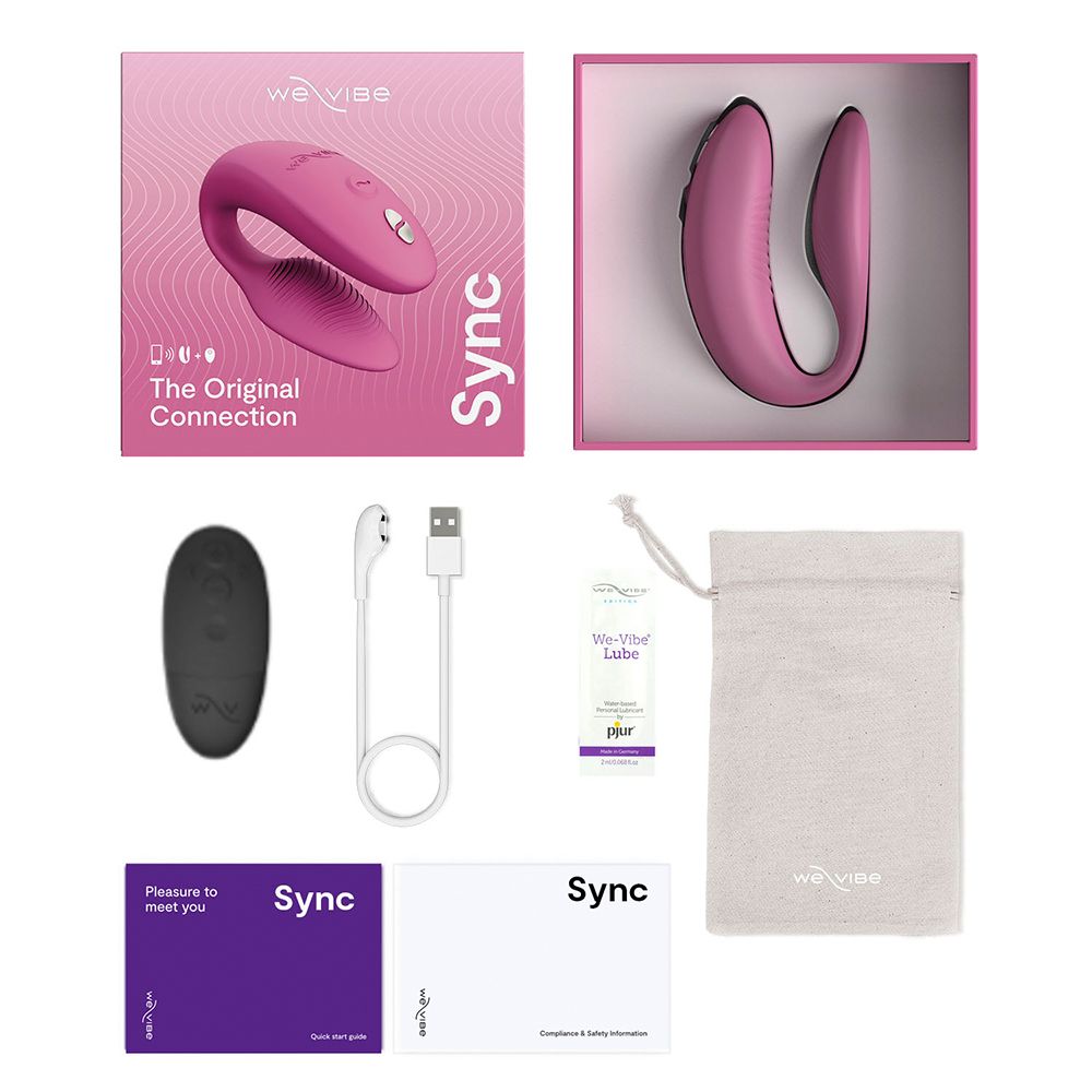 We-Vibe Sync 2 App Control Couples Massagers - - Sex Toys For Couples