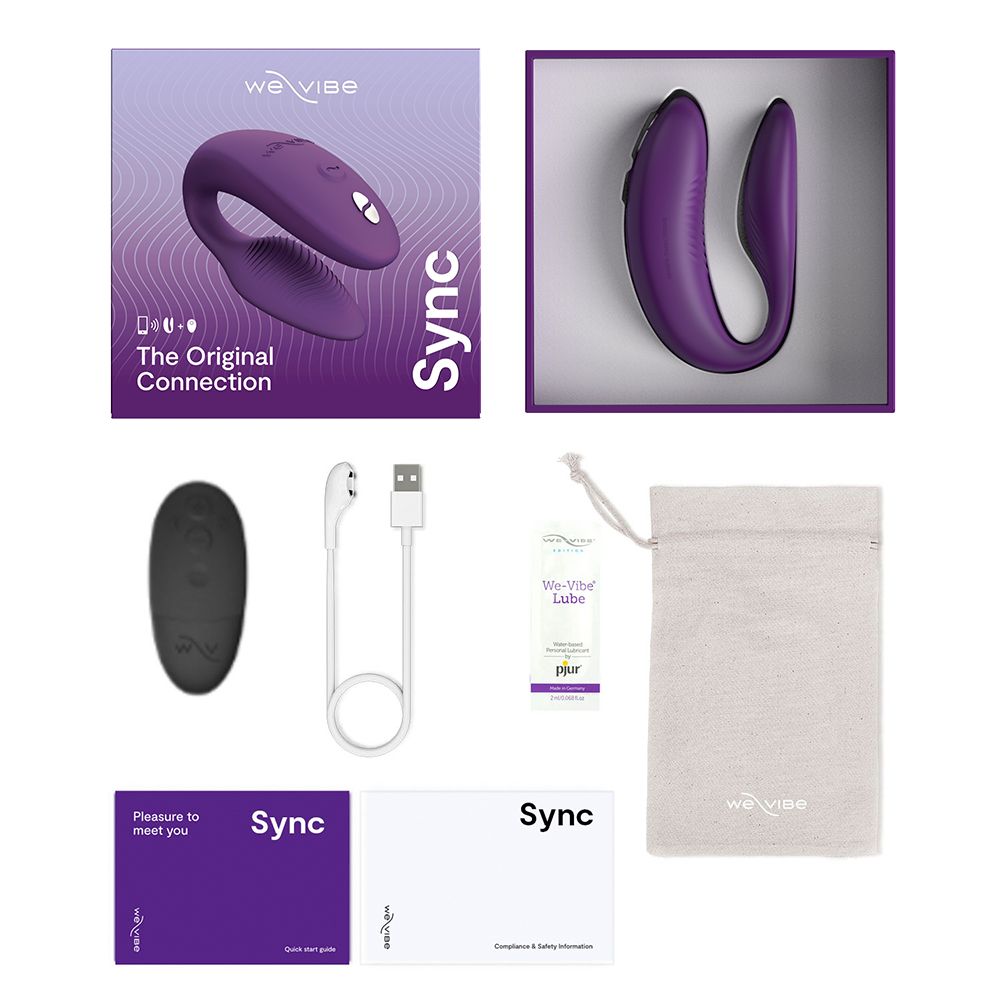 We-Vibe Sync 2 App Control Couples Massagers - - Sex Toys For Couples
